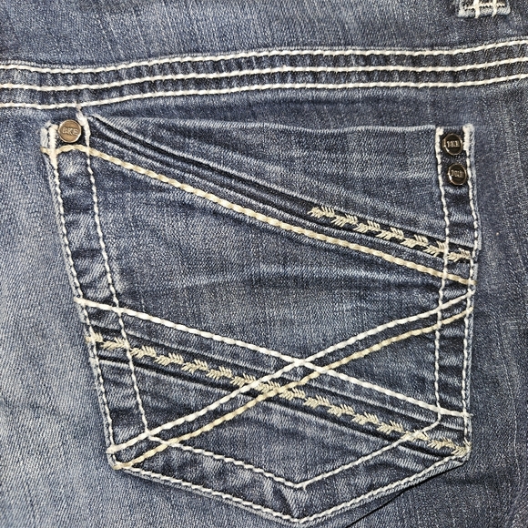 BKE Women's Boot Cut Jeans - Blue - Picture 7 of 10